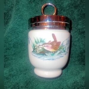 Royal Worcester Porcelain Egg Coddler Made In England 1970s made